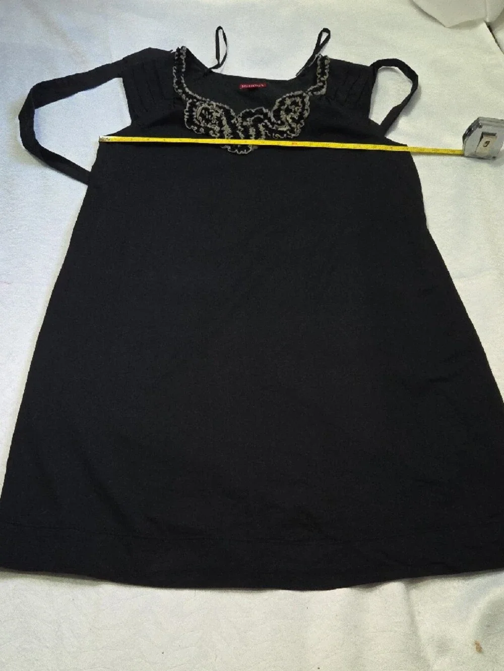 Merona Black Sleeveless Scoop-Neck Dress